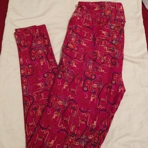 TC Lularoe leggings EUC